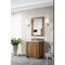 James Martin Vanities Bristol 30in Single Vanity, Saddle Brown w/ 3 CM Eternal Jasmine Pearl Quartz Top 157-V30-SBR-3EJP - alternate 3